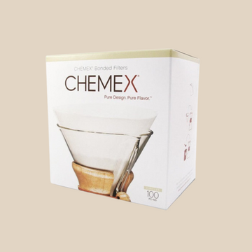 100 FILTROS CHEMEX CUADRADOS Y DOBLADOS - D·Origen Coffee Roasters