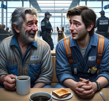 CURIOSIDAD, CAFÉ Y LA HISTORIA DE UN PERRO POLICÍA