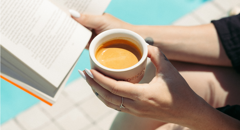 In the cup