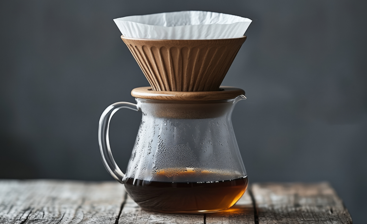 En la taza