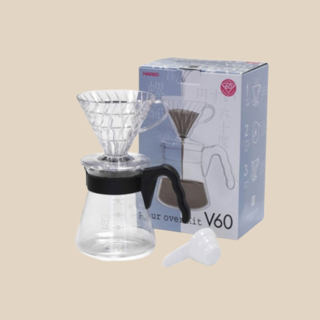 KIT HARIO V60 02 NEGRO - D·Origen Coffee Roasters